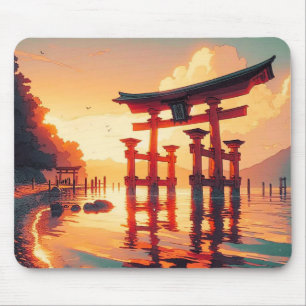 Torii des aufgehenden Lichts Mousepad