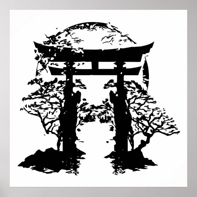 Torii Gate Poster (Vorne)
