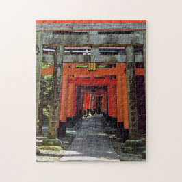 Torii Gates - Kyoto, Japan, Asien Puzzle