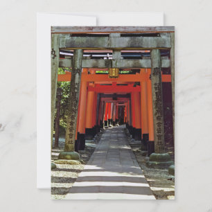 Torii-Tore - Kyoto, Japan, Asien Einladung
