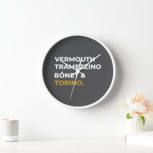 Torino Food Icons - Wermut, Tramezzino, Bônet Uhr