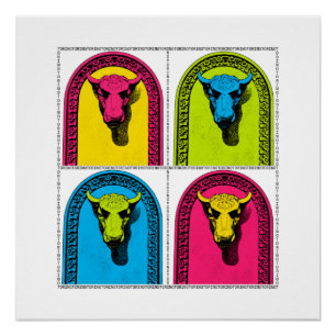 Torino Turin Toret Pop Art Typografie Streetwear Poster