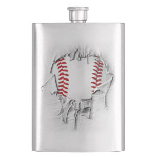 Torn Baseball Flask Flachmann