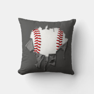Torn Baseball Kissen