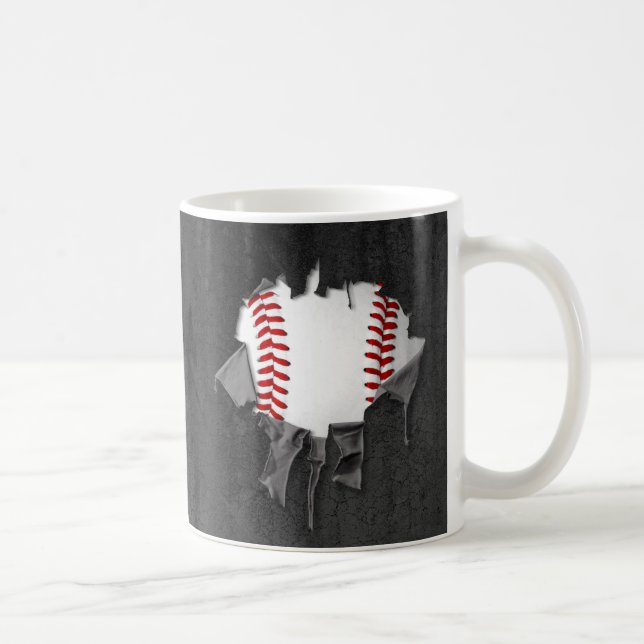 Torn Baseball Tasse (Rechts)