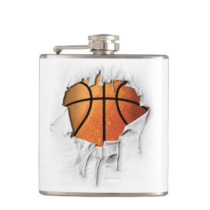 Torn Basketball Flachmann