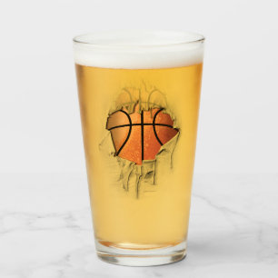 Torn Basketball Glas