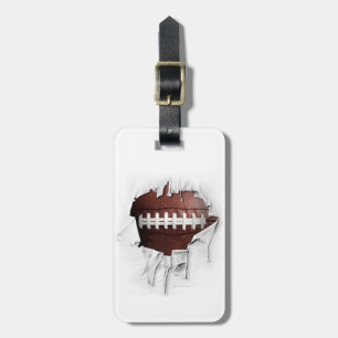 Torn Football Gepäckanhänger