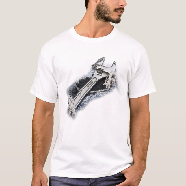 Torn-Shirt-Workshop-Tools T-Shirt (Vorderseite)