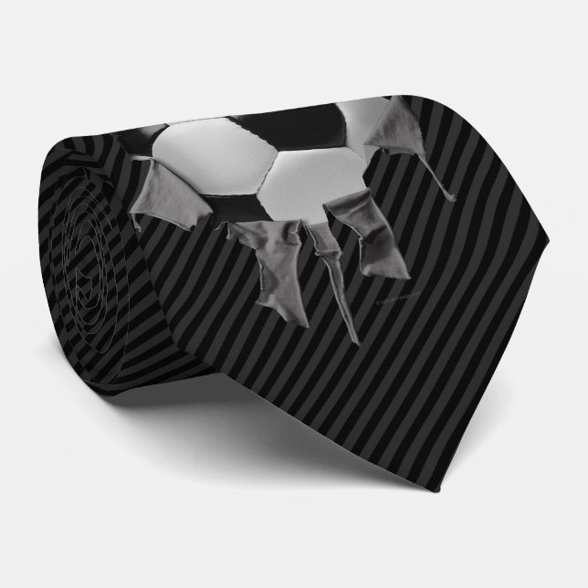 Torn Soccer Krawatte (Gerollt)