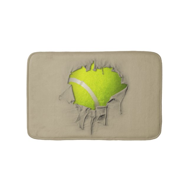 Torn Tennis Bath Mat Badematte (Vorderseite)
