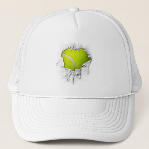 Torn Tennis Trucker Hat Truckerkappe