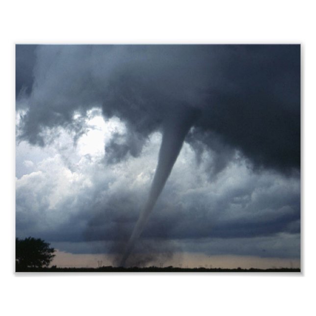 Tornado Alley Fotodruck (Vorne)