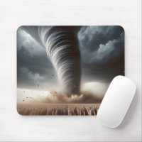 Tornado auf einem Gebiet im Mittleren Westen