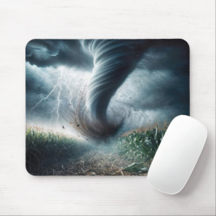 Tornado auf einem mittelamerikanischen Maisfeld Mousepad