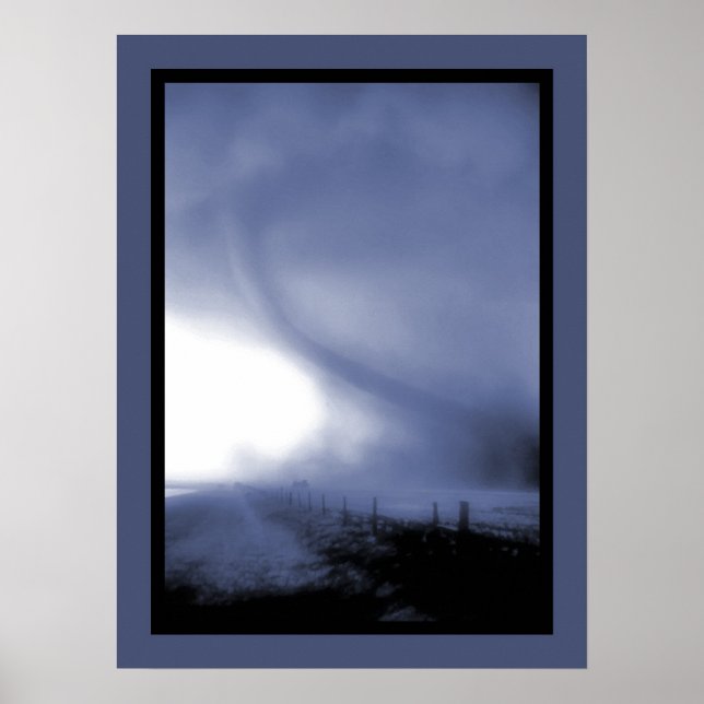 Tornado bei Cordell, Oklahoma Poster (Vorne)