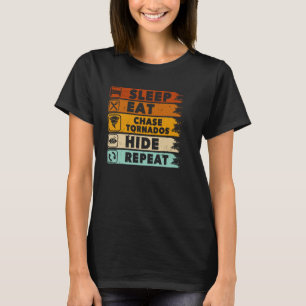Tornado Chaser Stormchaser Meteorologe Outfit T-Shirt