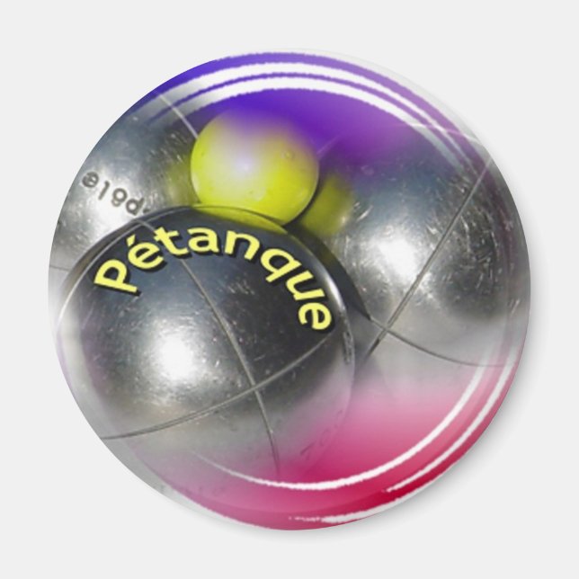 Tornado Design Petanque Magnet (Vorne)