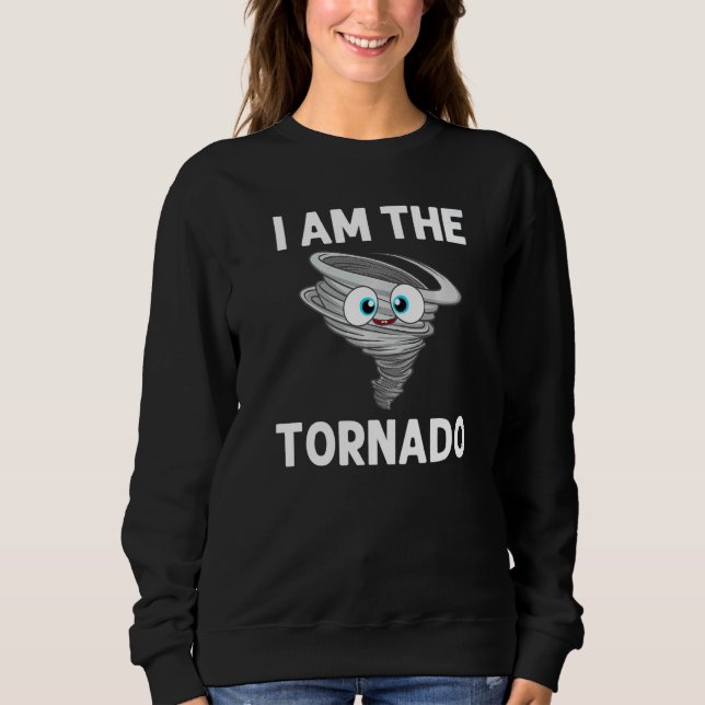 Tornado For Men Women Storm Weather Meteorology Ch Sweatshirt (Vorderseite)