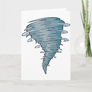 Tornado Greeting Cards Karte