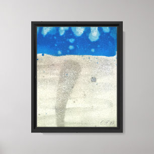 Tornado im Wasser Leinwanddruck