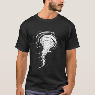 Tornado Kostüm Twister Sturm Halloween Kinder Jung T-Shirt