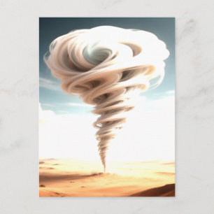 Tornado-Kunst #3 Postkarte