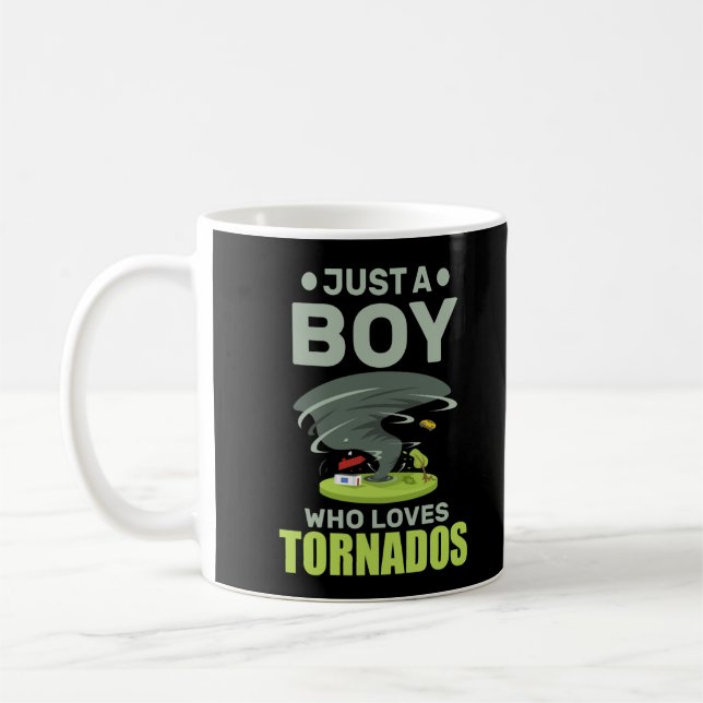 Tornado Meteorologe Weather Watcher Kaffeetasse (Links)
