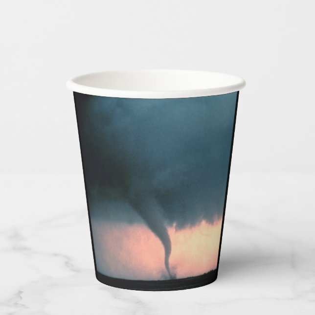 Tornado Paper Cup Pappbecher (Vorderseite)