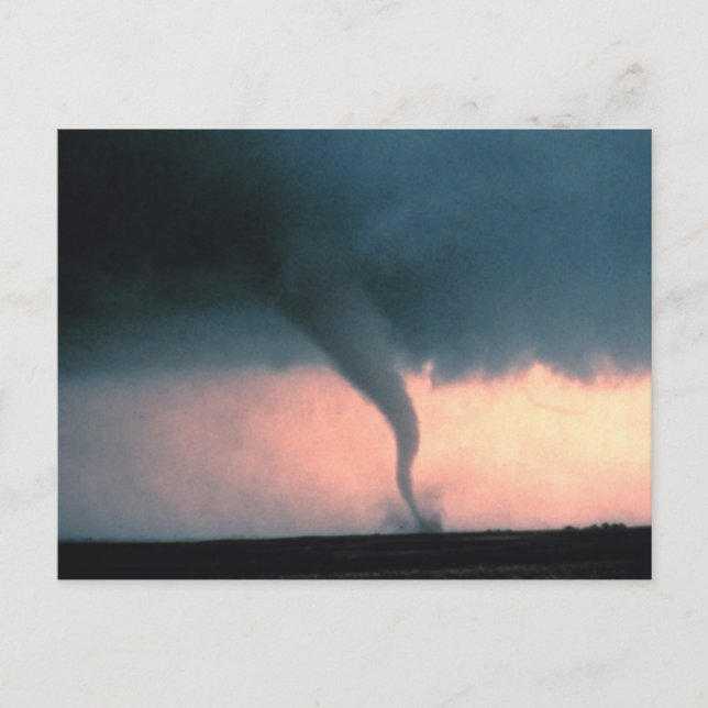 Tornado Postkarte (Vorderseite)