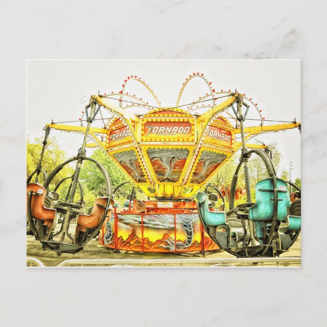 Tornado Postkarte (Vorderseite)