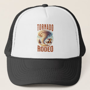 Tornado Rodeo Cowboys Tee Shirt - Western Graphic Truckerkappe