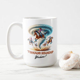 Tornado Roundup Cowgirls Tasse - Rodeo, Western,