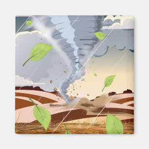 Tornado Twister Magnet