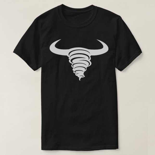 Tornado Wrangler Button T-Shirt (Design vorne)
