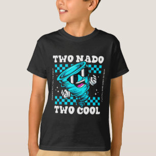 Tornado Zwei Jahre alter Junge Geburtstag Two-nado T-Shirt