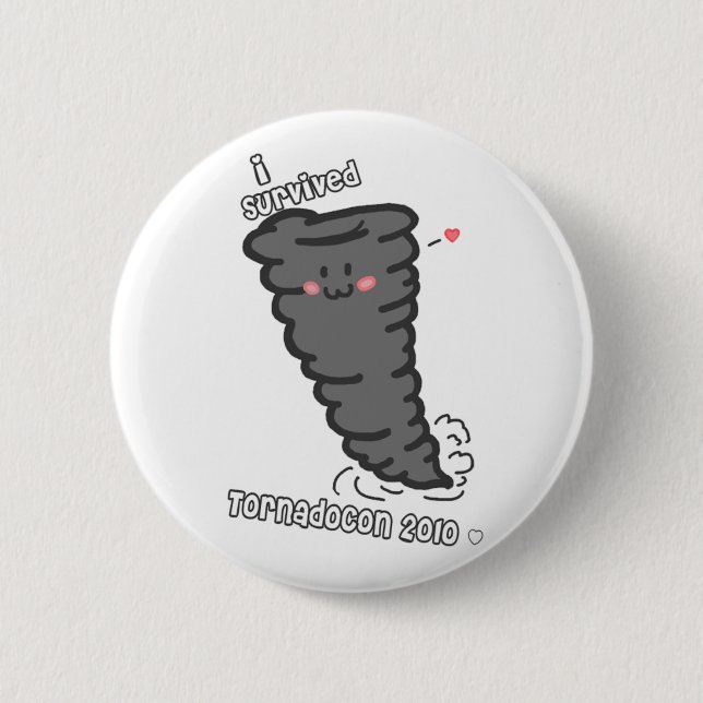 TornadoCon Button (Vorderseite)