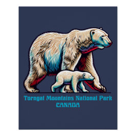 Torngat Mountains National Park Canada Poster