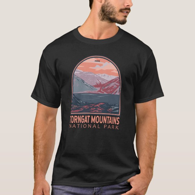 Torngat Mountains Nationalpark Kanada Vintag T-Shirt (Vorderseite)
