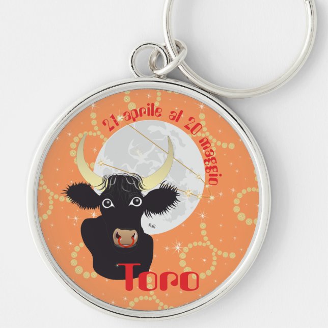 Toro 21 aprile al 20 maggio Portachiavi Schlüsselanhänger (Vorne)