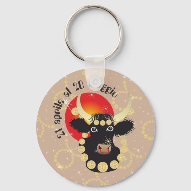 Toro 21 aprile al 20 maggio Portachiavi Schlüsselanhänger (Vorderseite)