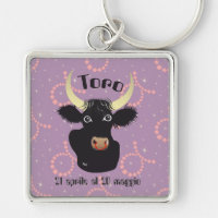 Toro 21 aprile al 20 maggio Portachiavi