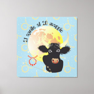 Toro 21 aprile al 20 maggio Stampa su tela Leinwanddruck