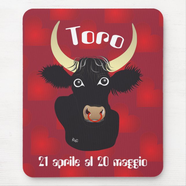 Toro 21 aprile al 20 maggio Tappetini per Maus Mousepad (Vorne)
