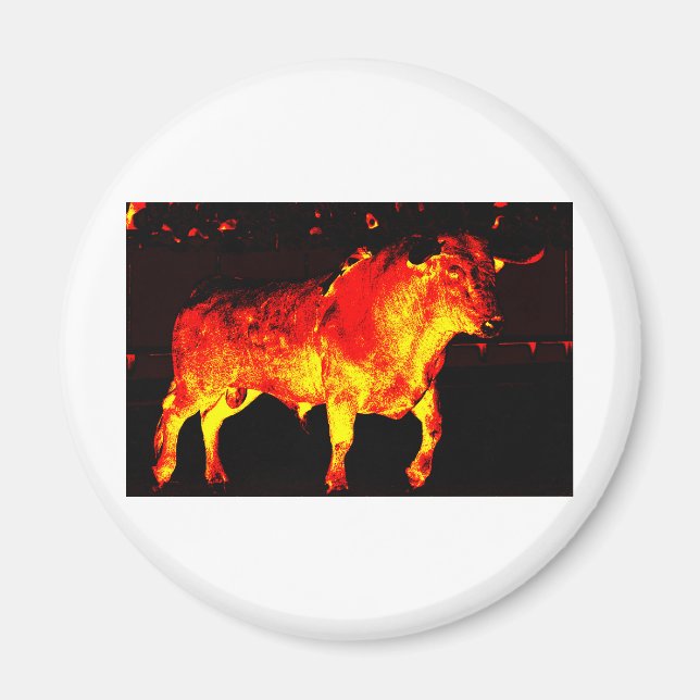 TORO BRAVO MAGNET (Vorne)