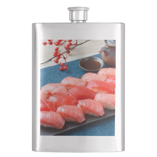 Toro Toast – Tuna Celebration Classic Flask Flachmann (Vorderseite)