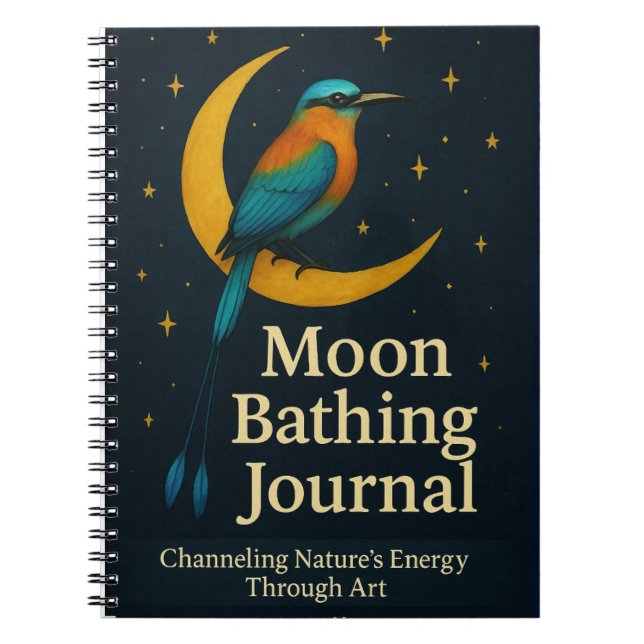  Torogoz Lunar Ritual Spiral Notebook  Notizblock (Vorderseite)