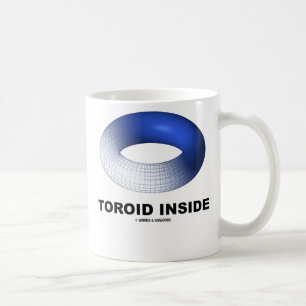 Toroid Inside (Blue Torus) Tasse