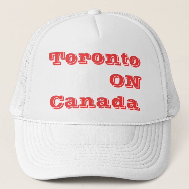 Torontario Kanada Truckerkappe (Vorderseite)
