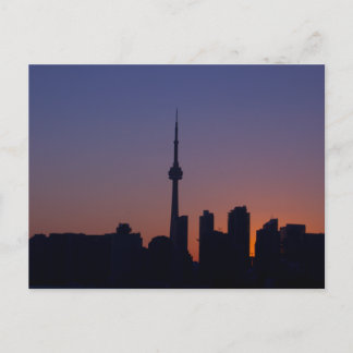 Toronto at Sunset Postcard Postkarte
